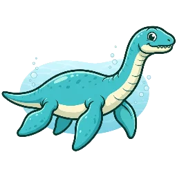 Cartoon of Eoplesiosaurus