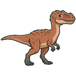 Eotyrannus, joonistatud