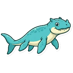 Cartoon of Eremiasaurus