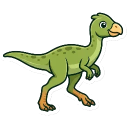 Cartoon of Eucoelophysis