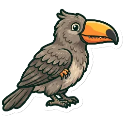 Cartoon of Falcatakely