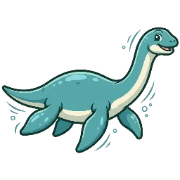 Cartoon of Fresnosaurus