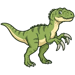Cartoon von Fukuiraptor