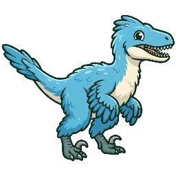 Cartoon of Geminiraptor
