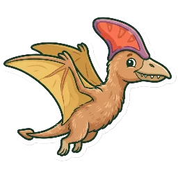 Cartoon of Germanodactylus