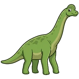 Cartoon of Giraffatitan
