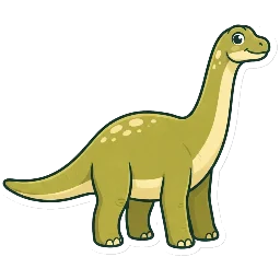 Cartoon of Glacialisaurus