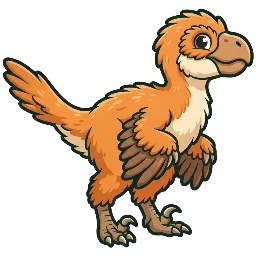 Cartoon of Gobiraptor