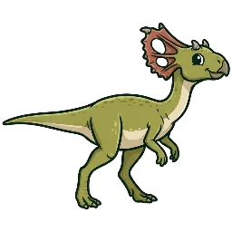 Cartoon of Graciliceratops