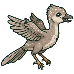 Cartoon of Gracilornis