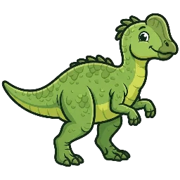 Cartoon of Gryposaurus