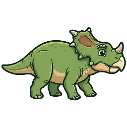 Cartoon of Helioceratops