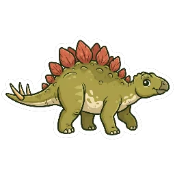 Cartoon of Hesperosaurus