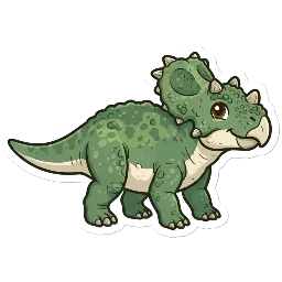 Cartoon of Hualianceratops