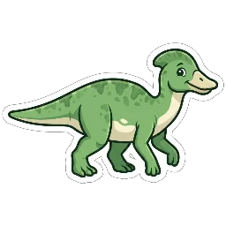 Cartoon of Huallasaurus