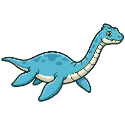 Cartoon of Hydrotherosaurus