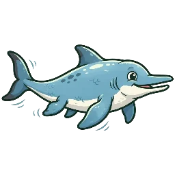 Cartoon of Isfjordosaurus
