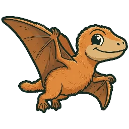 Cartoon of Jeholopterus