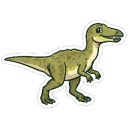 Cartoon of Jeholosaurus