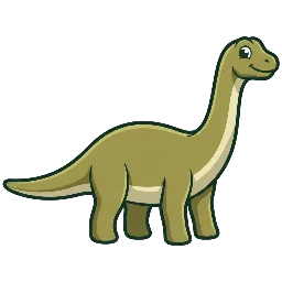 Cartoon of Jiangshanosaurus