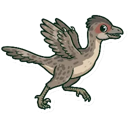 Cartoon of Jiuquanornis