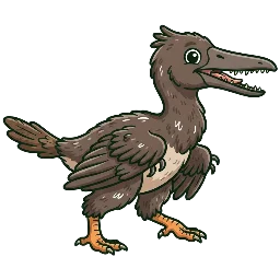 Cartoon of Juehuaornis