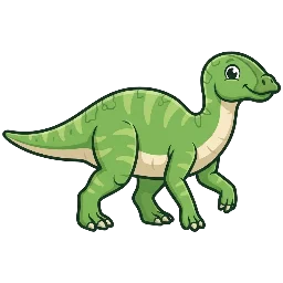 Cartoon of Kerberosaurus