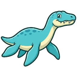 Cartoon of Kimmerosaurus