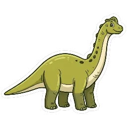 Cartoon of Klamelisaurus