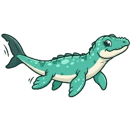 Cartoon of Komensaurus
