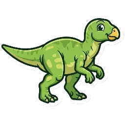 Cartoon of Koreanosaurus