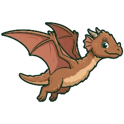 Cartoon of Kryptodrakon