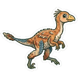 Cartoon of Kulindadromeus