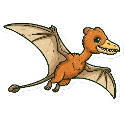 Cartoon of Kunpengopterus