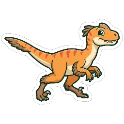 Laevisuchus, joonistatud
