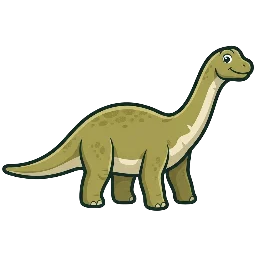 Cartoon of Lapparentosaurus