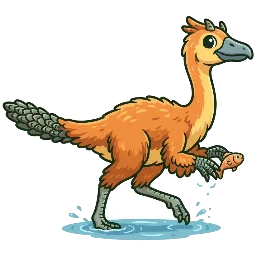 Cartoon of Lepidocheirosaurus