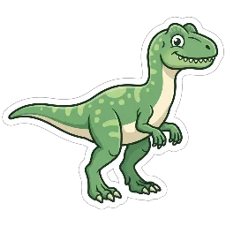 Cartoon of Leshansaurus