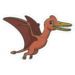 Liaodactylus, joonistatud