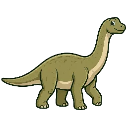 Cartoon of Ligabuesaurus