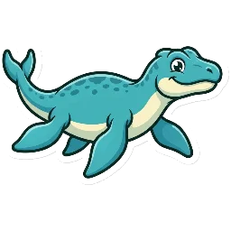 Cartoon of Liopleurodon