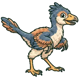 Cartoon of Longchengornis