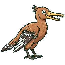 Cartoon of Longipteryx
