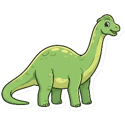 Cartoon of Lourinhasaurus