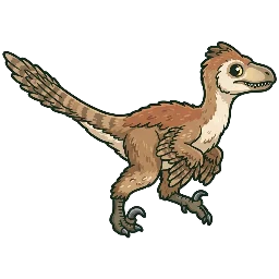Cartoon of Luanchuanraptor