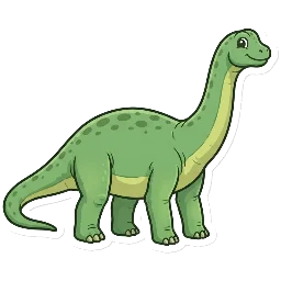 Cartoon of Mansourasaurus