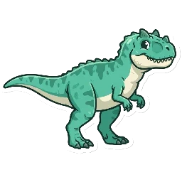 Cartoon of Mapusaurus