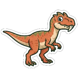 Cartoon of Masiakasaurus