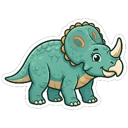 Cartoon of Monoclonius