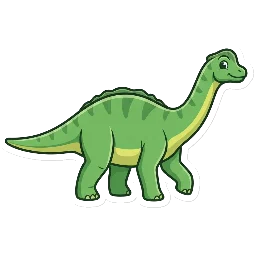 Cartoon of Mussaurus